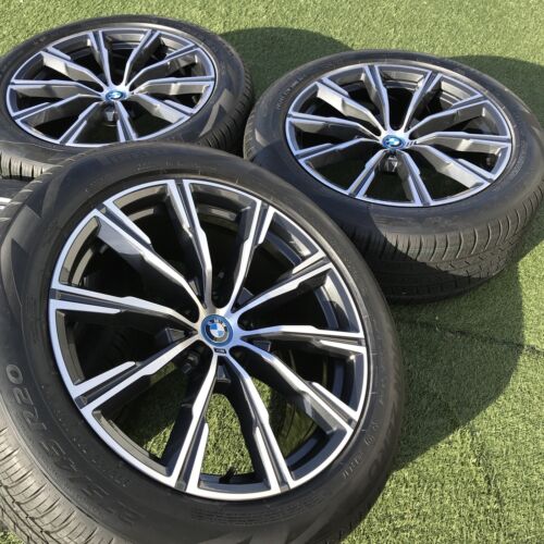 20″ BMW M X5 X6 NEW TIRES RIMS OEM STOCK FACTORY SET 4 ALL SEAON TIRES