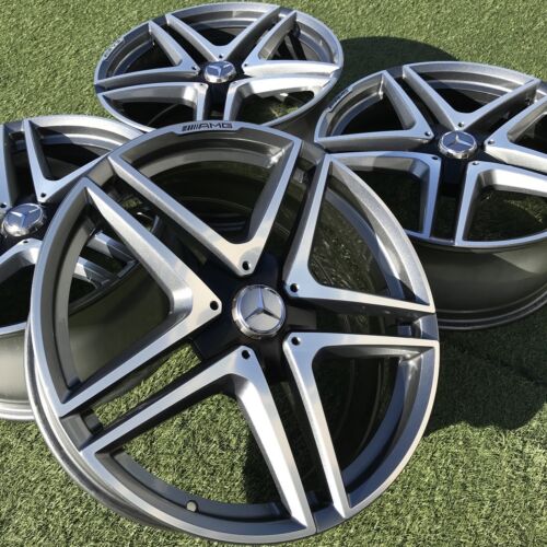 20″ MERCEDES AMG S63 RIMS WHEELS OEM GENUINE FACTORY FORGED S560 S600 S450